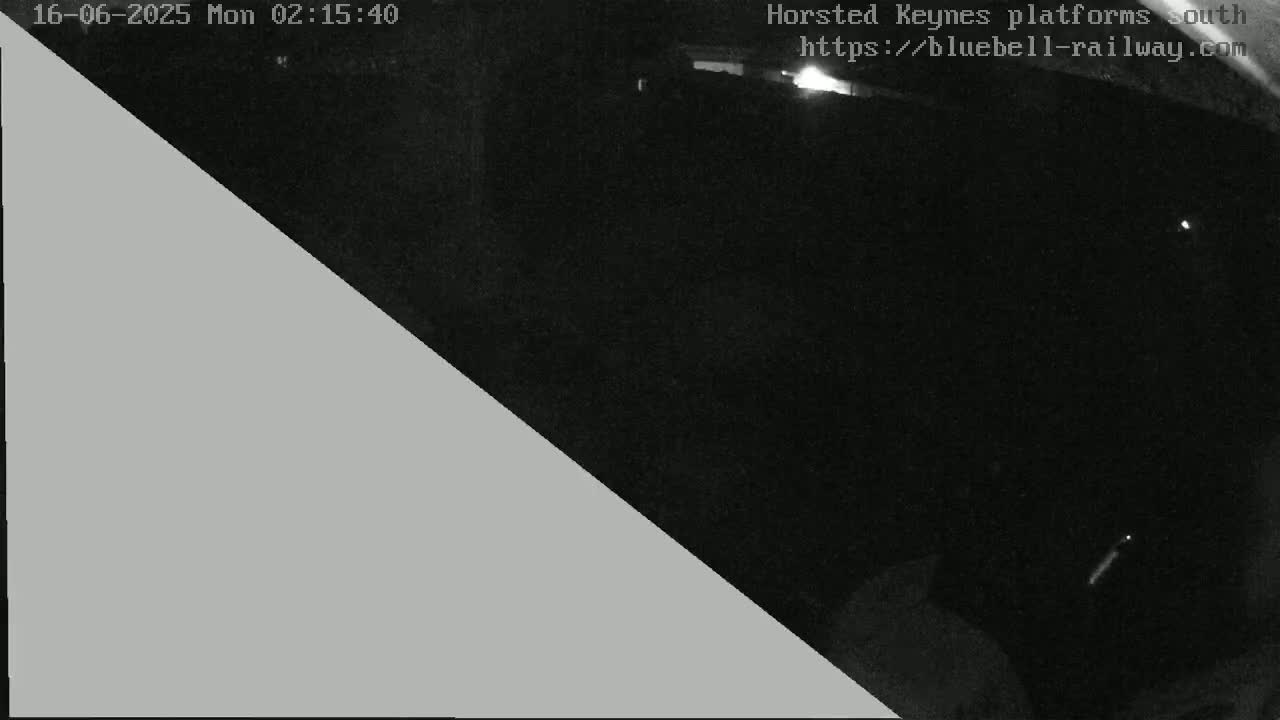 Horsted Keynes Station , Bluebell Railway (Platforms South) Live Cam - Mid Sussex, West Sussex, South East, England, United Kingdom