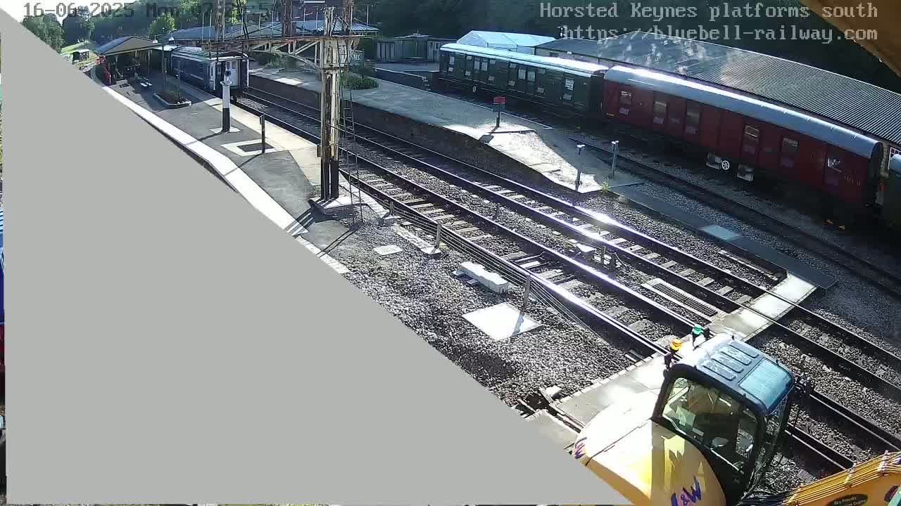Horsted Keynes Station , Bluebell Railway (Platforms South) Live Cam - Mid Sussex, West Sussex, South East, England, United Kingdom