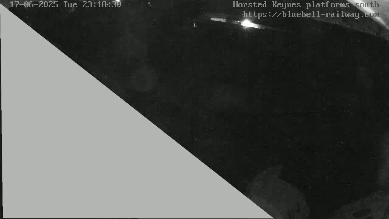 Horsted Keynes Station , Bluebell Railway (Platforms South) Live Cam - Mid Sussex, West Sussex, South East, England, United Kingdom