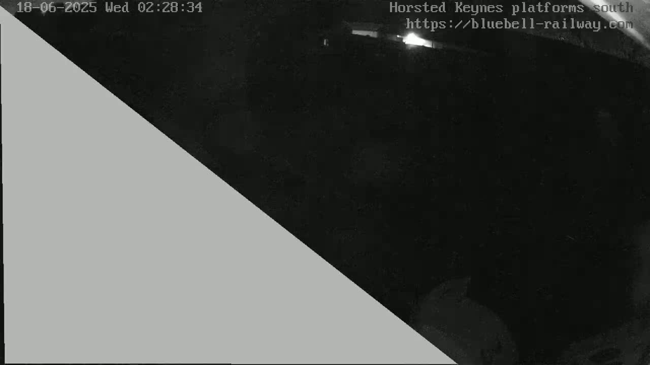Horsted Keynes Station , Bluebell Railway (Platforms South) Live Cam - Mid Sussex, West Sussex, South East, England, United Kingdom