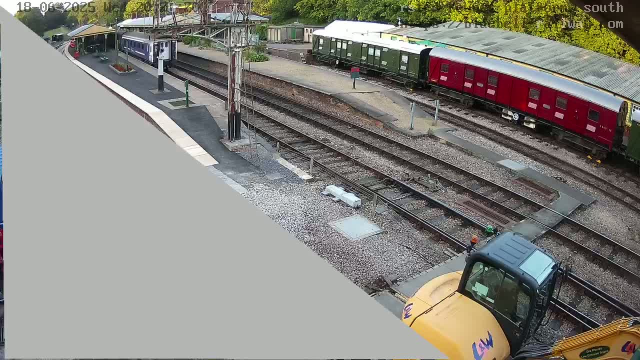 Horsted Keynes Station , Bluebell Railway (Platforms South) Live Cam - Mid Sussex, West Sussex, South East, England, United Kingdom