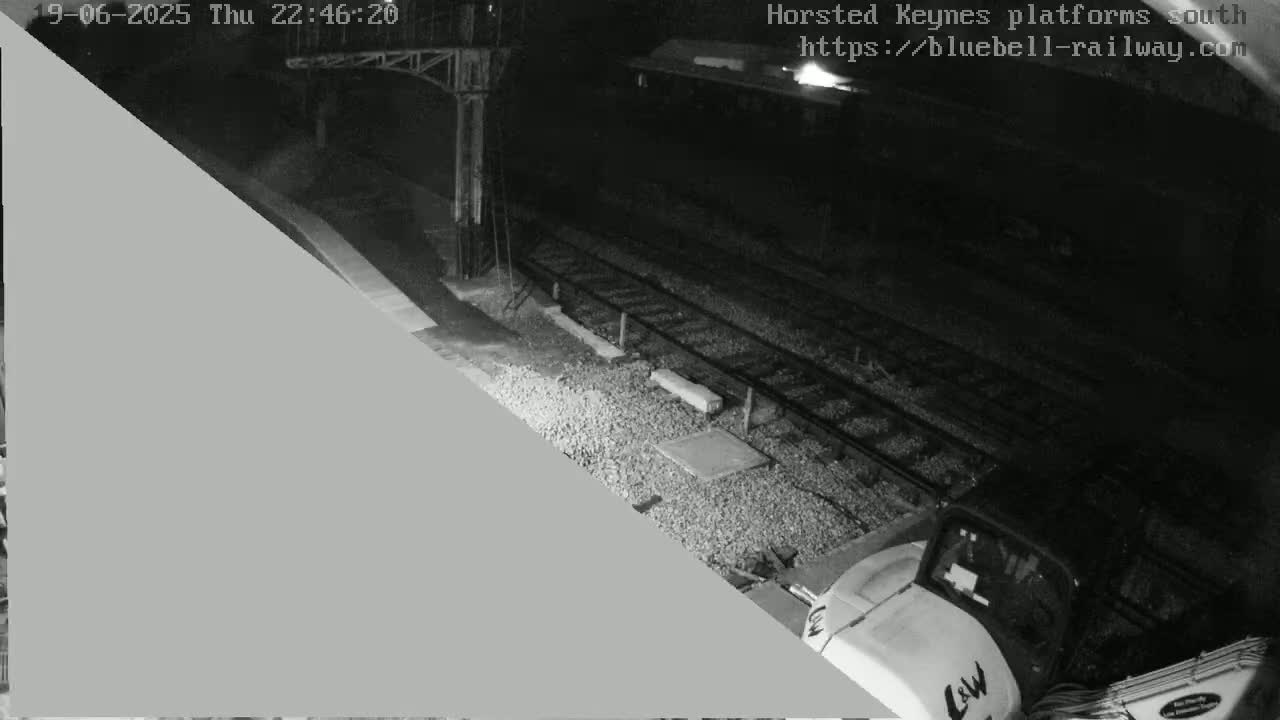 Horsted Keynes Station , Bluebell Railway (Platforms South) Live Cam - Mid Sussex, West Sussex, South East, England, United Kingdom