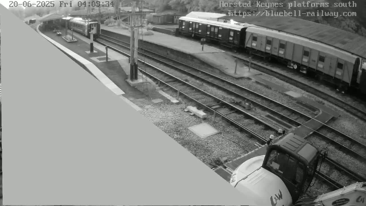 Horsted Keynes Station , Bluebell Railway (Platforms South) Live Cam - Mid Sussex, West Sussex, South East, England, United Kingdom