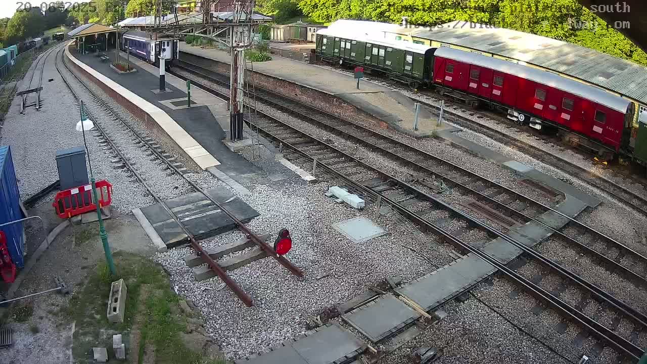 Horsted Keynes Station , Bluebell Railway (Platforms South) Live Cam - Mid Sussex, West Sussex, South East, England, United Kingdom