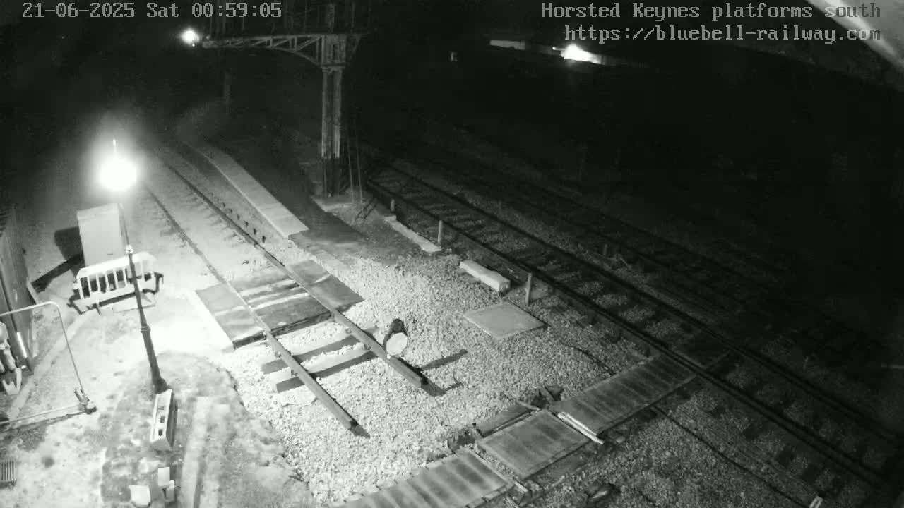 Horsted Keynes Station , Bluebell Railway (Platforms South) Live Cam - Mid Sussex, West Sussex, South East, England, United Kingdom