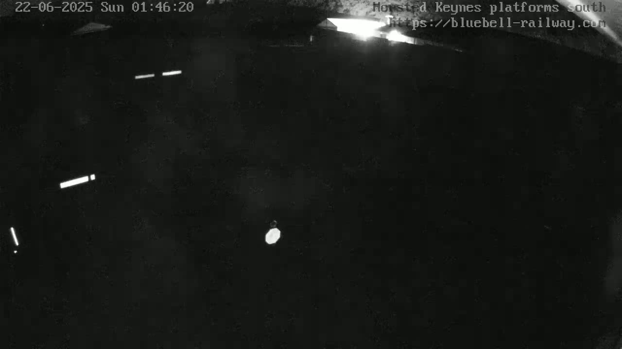 Horsted Keynes Station , Bluebell Railway (Platforms South) Live Cam - Mid Sussex, West Sussex, South East, England, United Kingdom