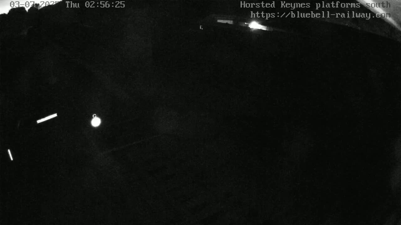 Horsted Keynes Station , Bluebell Railway (Platforms South) Live Cam - Mid Sussex, West Sussex, South East, England, United Kingdom