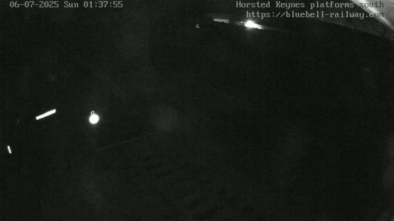 Horsted Keynes Station , Bluebell Railway (Platforms South) Live Cam - Mid Sussex, West Sussex, South East, England, United Kingdom