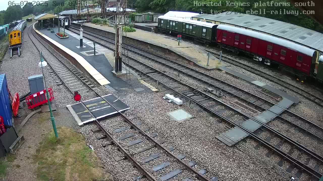 Horsted Keynes Station , Bluebell Railway (Platforms South) Live Cam - Mid Sussex, West Sussex, South East, England, United Kingdom