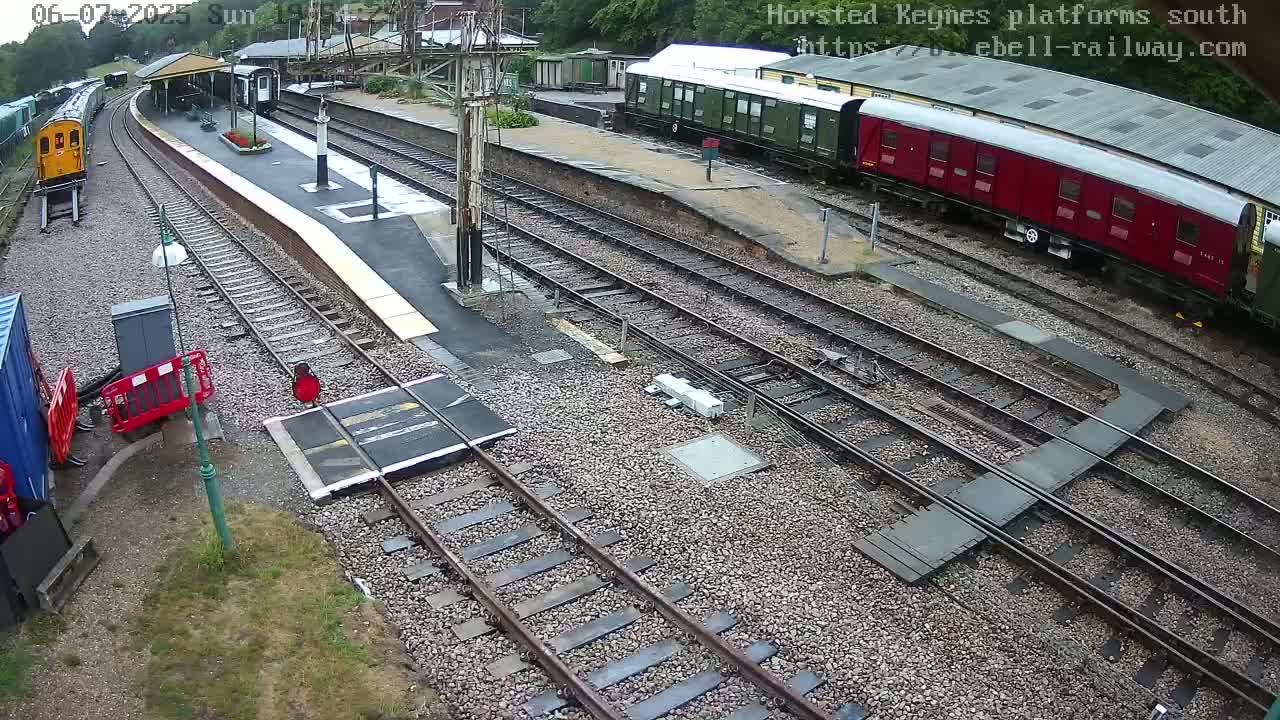 Horsted Keynes Station , Bluebell Railway (Platforms South) Live Cam - Mid Sussex, West Sussex, South East, England, United Kingdom