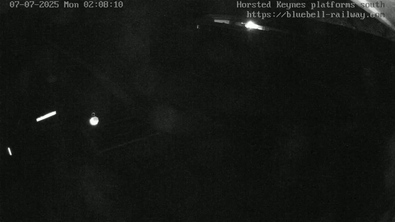 Horsted Keynes Station , Bluebell Railway (Platforms South) Live Cam - Mid Sussex, West Sussex, South East, England, United Kingdom
