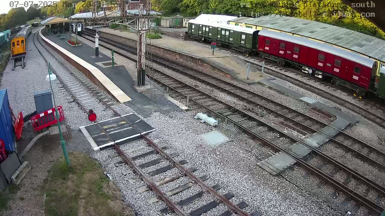 Horsted Keynes Station , Bluebell Railway (Platforms South) Live Cam - Mid Sussex, West Sussex, South East, England, United Kingdom