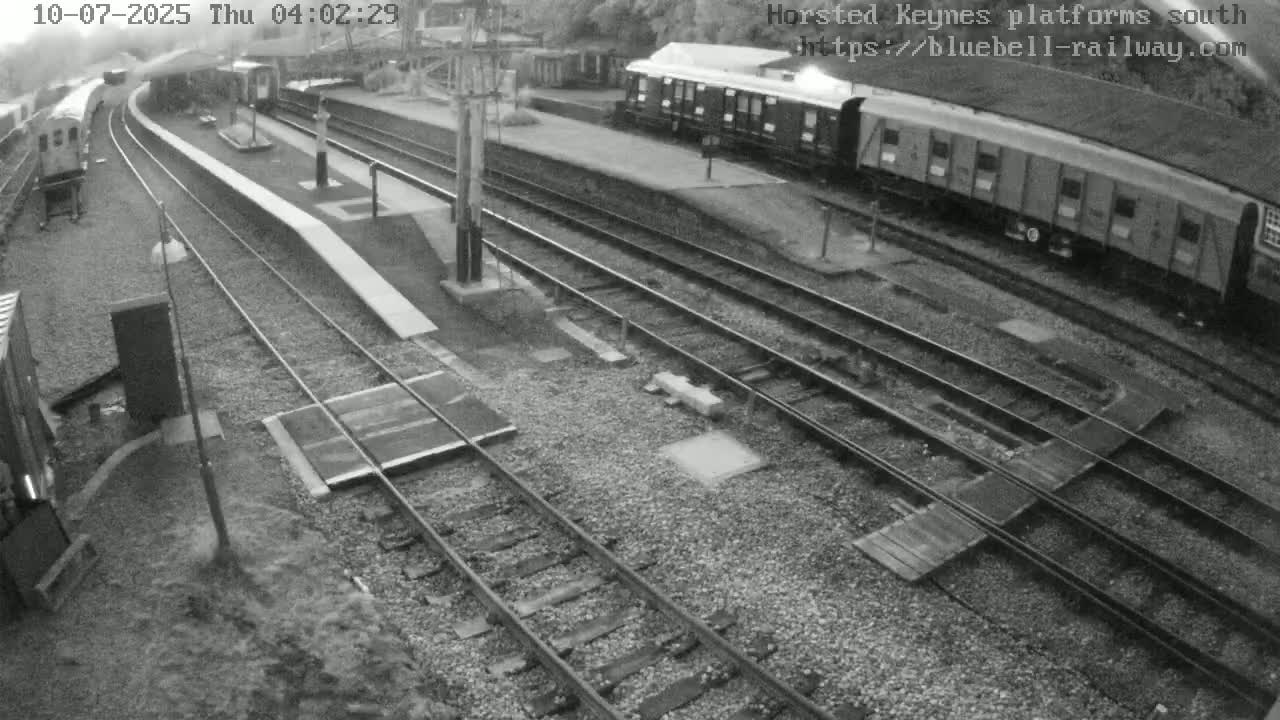 Horsted Keynes Station , Bluebell Railway (Platforms South) Live Cam - Mid Sussex, West Sussex, South East, England, United Kingdom
