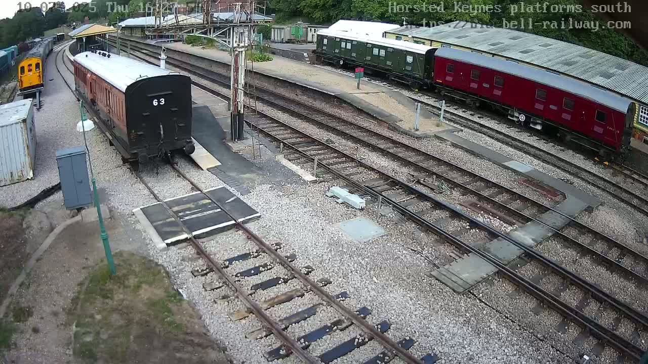 Horsted Keynes Station , Bluebell Railway (Platforms South) Live Cam - Mid Sussex, West Sussex, South East, England, United Kingdom