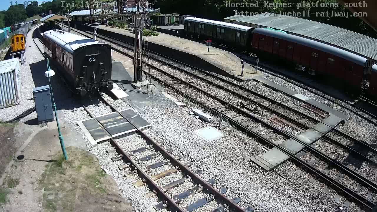 Horsted Keynes Station , Bluebell Railway (Platforms South) Live Cam - Mid Sussex, West Sussex, South East, England, United Kingdom