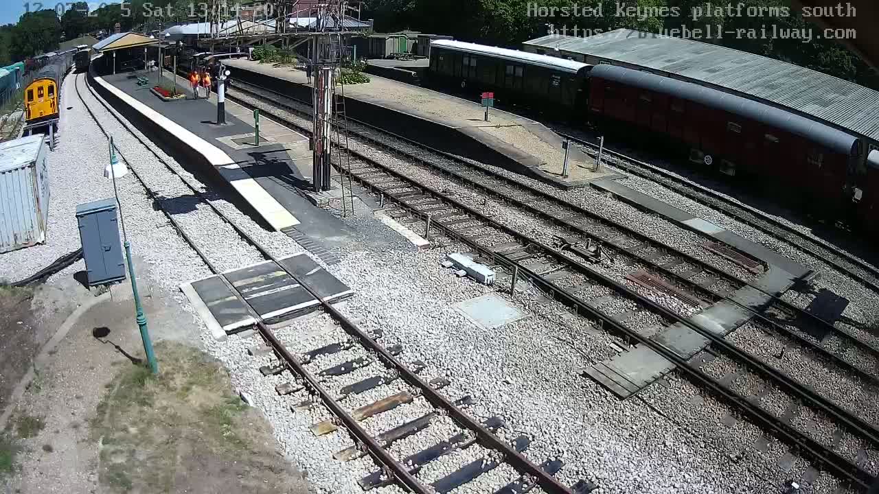 Horsted Keynes Station , Bluebell Railway (Platforms South) Live Cam - Mid Sussex, West Sussex, South East, England, United Kingdom