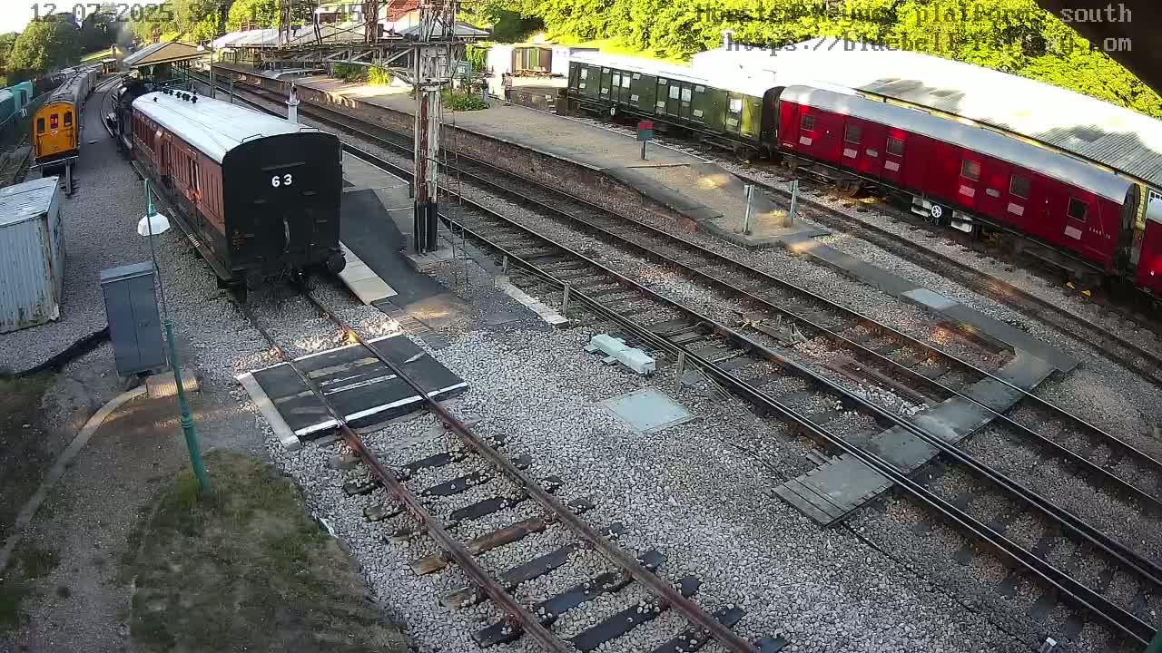 Horsted Keynes Station , Bluebell Railway (Platforms South) Live Cam - Mid Sussex, West Sussex, South East, England, United Kingdom