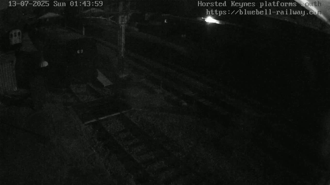 Horsted Keynes Station , Bluebell Railway (Platforms South) Live Cam - Mid Sussex, West Sussex, South East, England, United Kingdom