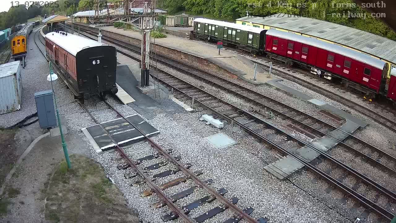 Horsted Keynes Station , Bluebell Railway (Platforms South) Live Cam - Mid Sussex, West Sussex, South East, England, United Kingdom