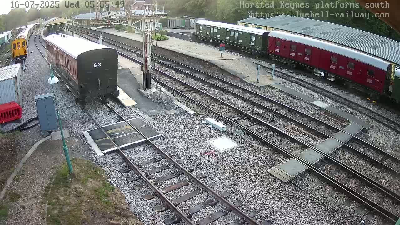 Horsted Keynes Station , Bluebell Railway (Platforms South) Live Cam - Mid Sussex, West Sussex, South East, England, United Kingdom