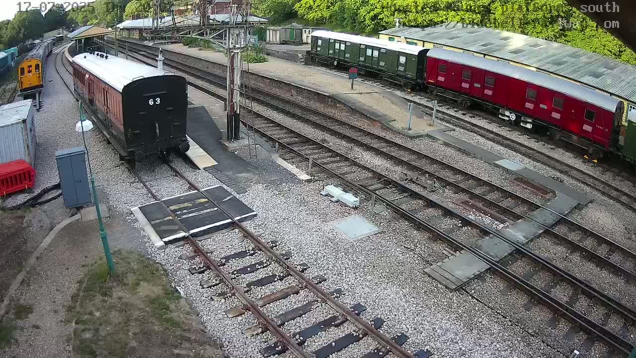 Horsted Keynes Station , Bluebell Railway (Platforms South) Live Cam - Mid Sussex, West Sussex, South East, England, United Kingdom