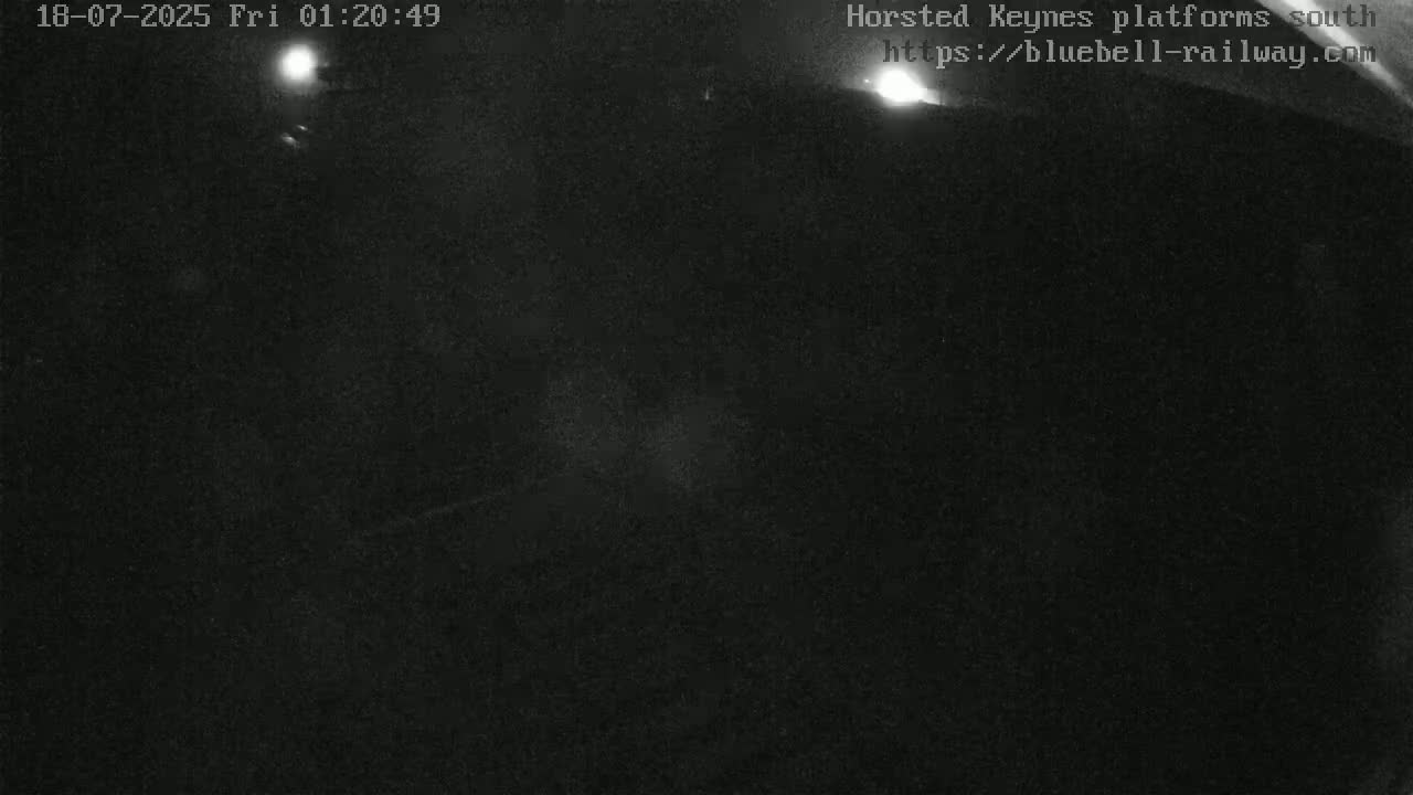 Horsted Keynes Station , Bluebell Railway (Platforms South) Live Cam - Mid Sussex, West Sussex, South East, England, United Kingdom