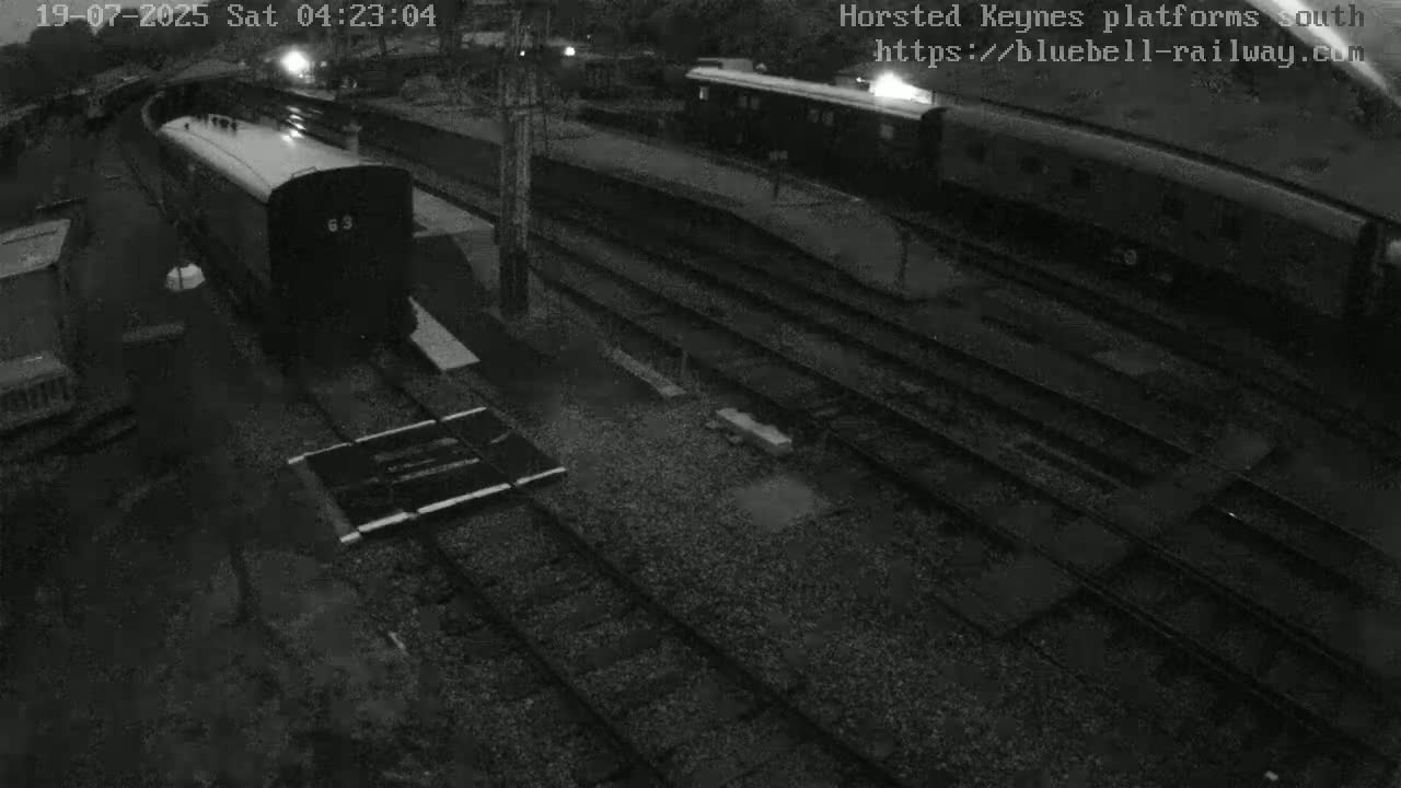 Horsted Keynes Station , Bluebell Railway (Platforms South) Live Cam - Mid Sussex, West Sussex, South East, England, United Kingdom