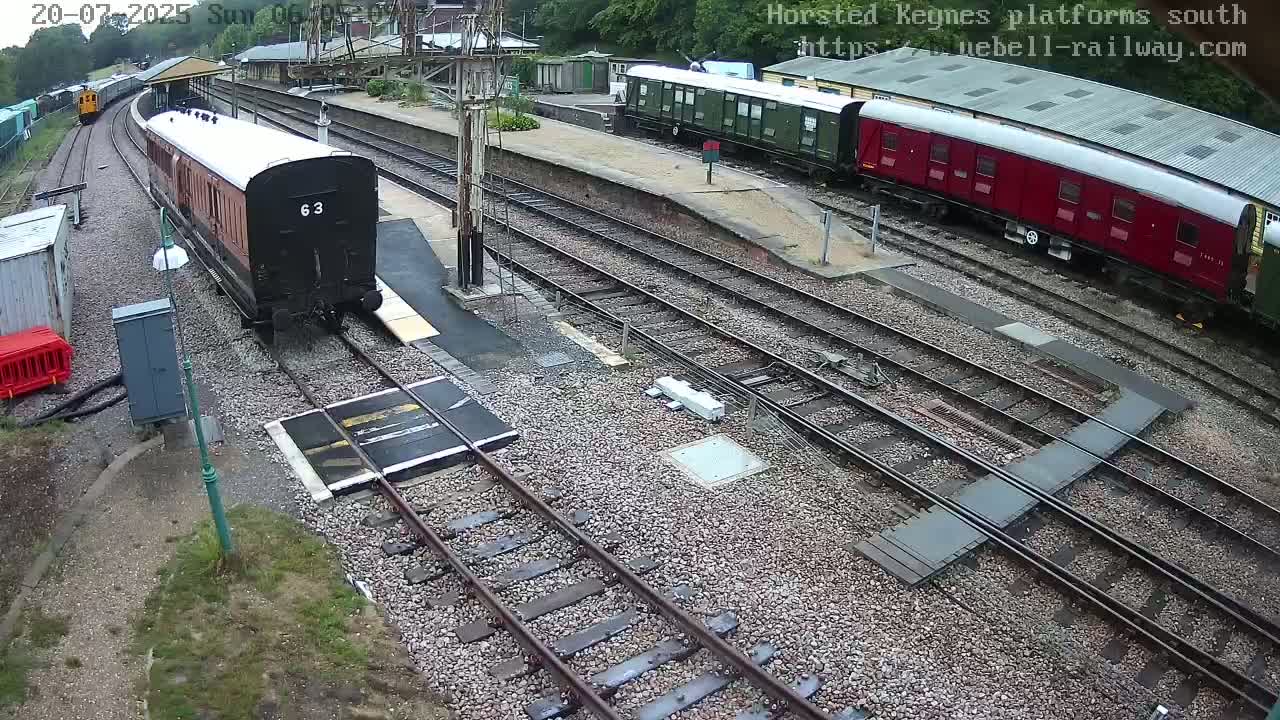 Horsted Keynes Station , Bluebell Railway (Platforms South) Live Cam - Mid Sussex, West Sussex, South East, England, United Kingdom