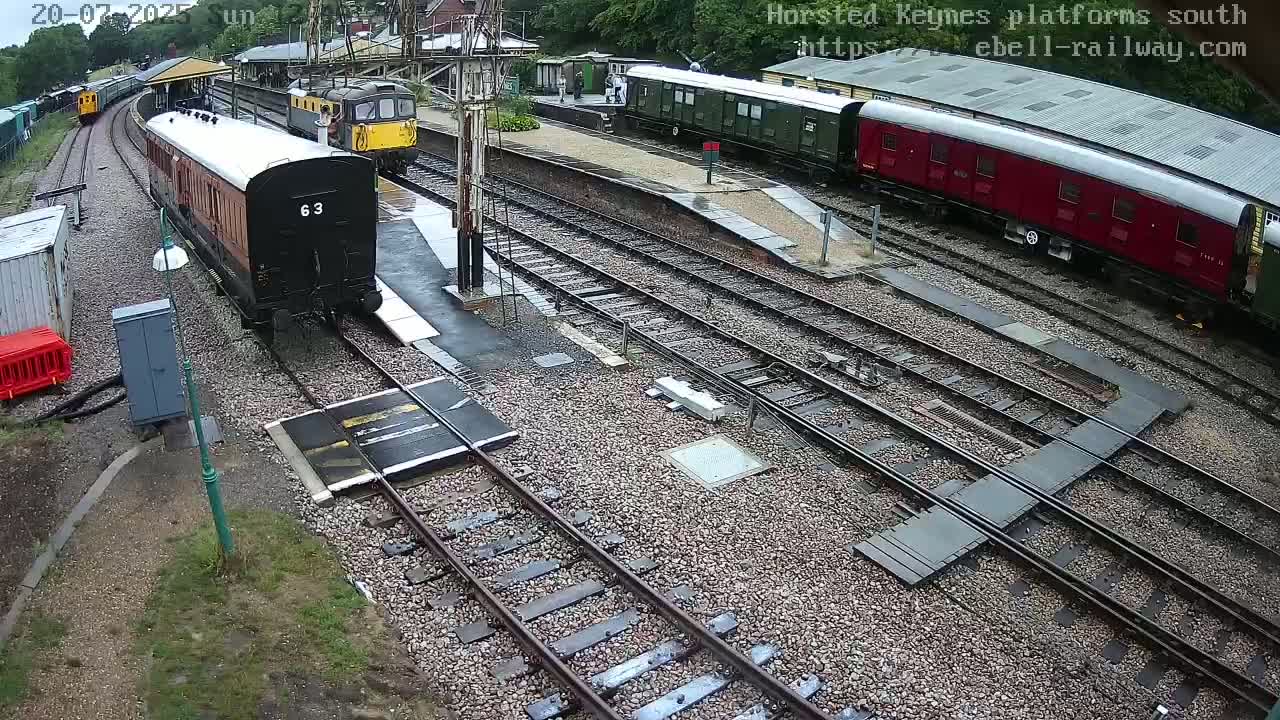 Horsted Keynes Station , Bluebell Railway (Platforms South) Live Cam - Mid Sussex, West Sussex, South East, England, United Kingdom