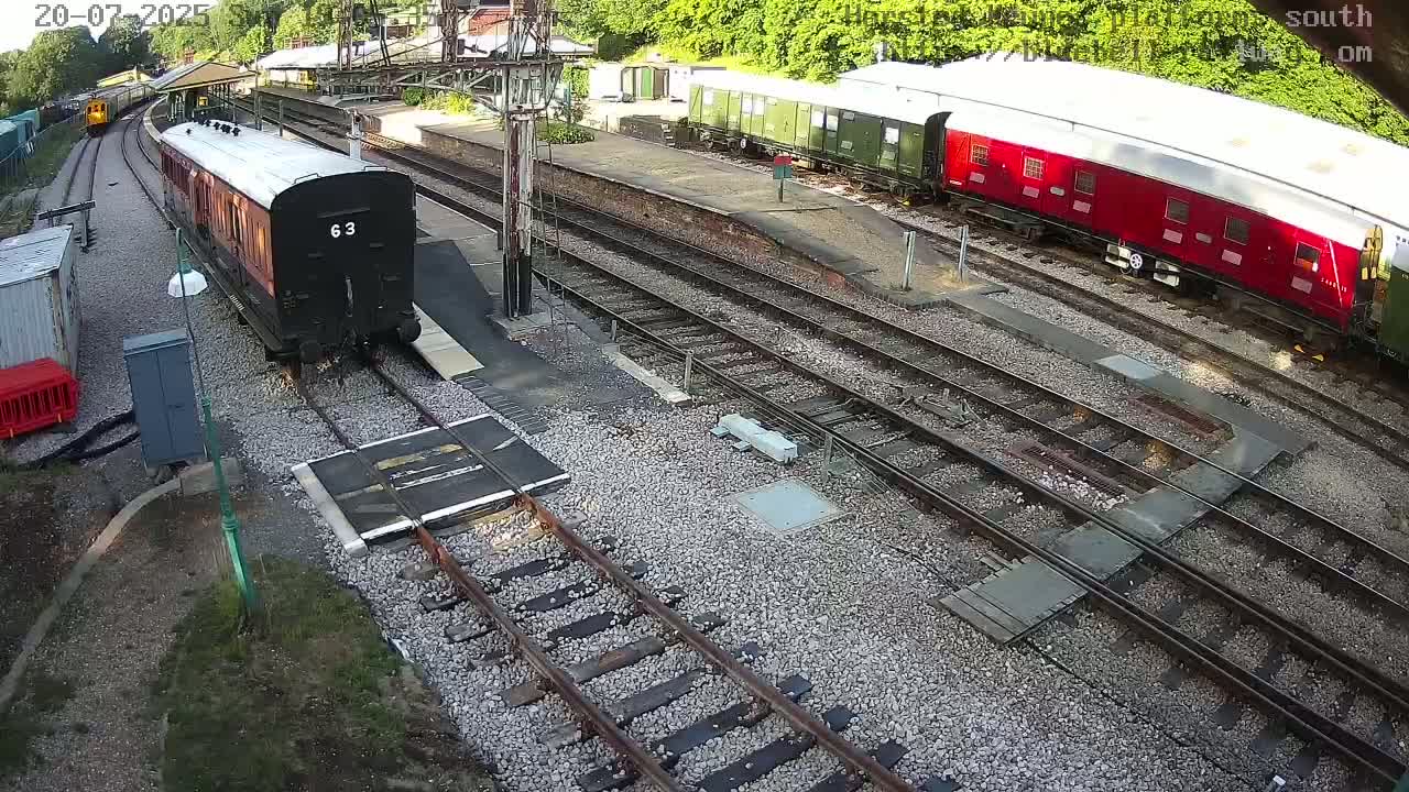 Horsted Keynes Station , Bluebell Railway (Platforms South) Live Cam - Mid Sussex, West Sussex, South East, England, United Kingdom