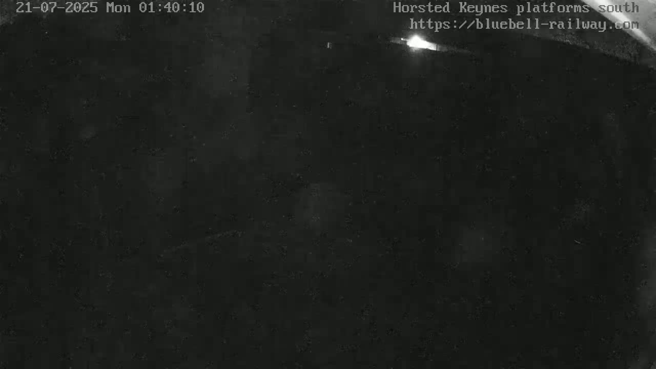 Horsted Keynes Station , Bluebell Railway (Platforms South) Live Cam - Mid Sussex, West Sussex, South East, England, United Kingdom