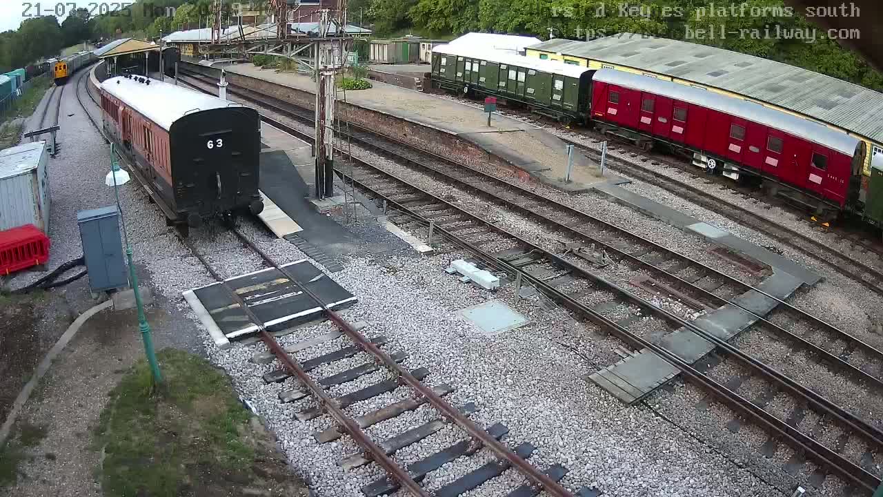 Horsted Keynes Station , Bluebell Railway (Platforms South) Live Cam - Mid Sussex, West Sussex, South East, England, United Kingdom