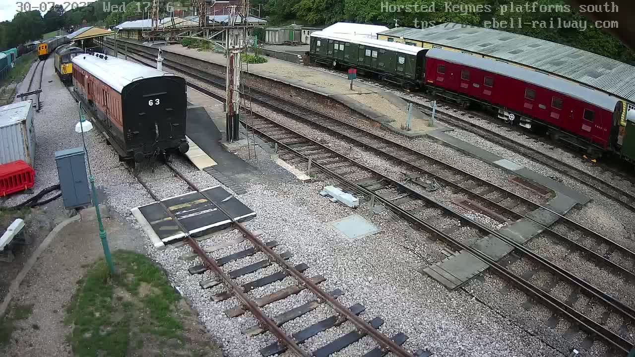 Horsted Keynes Station , Bluebell Railway (Platforms South) Live Cam - Mid Sussex, West Sussex, South East, England, United Kingdom