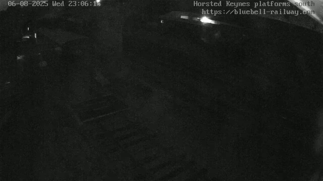 Horsted Keynes Station , Bluebell Railway (Platforms South) Live Cam - Mid Sussex, West Sussex, South East, England, United Kingdom