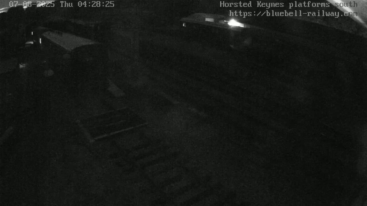 Horsted Keynes Station , Bluebell Railway (Platforms South) Live Cam - Mid Sussex, West Sussex, South East, England, United Kingdom