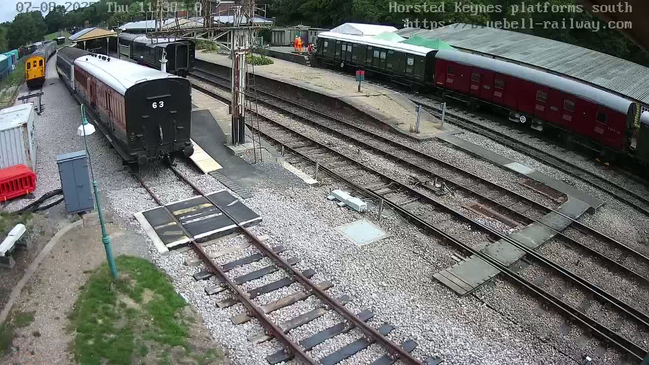 Horsted Keynes Station , Bluebell Railway (Platforms South) Live Cam - Mid Sussex, West Sussex, South East, England, United Kingdom