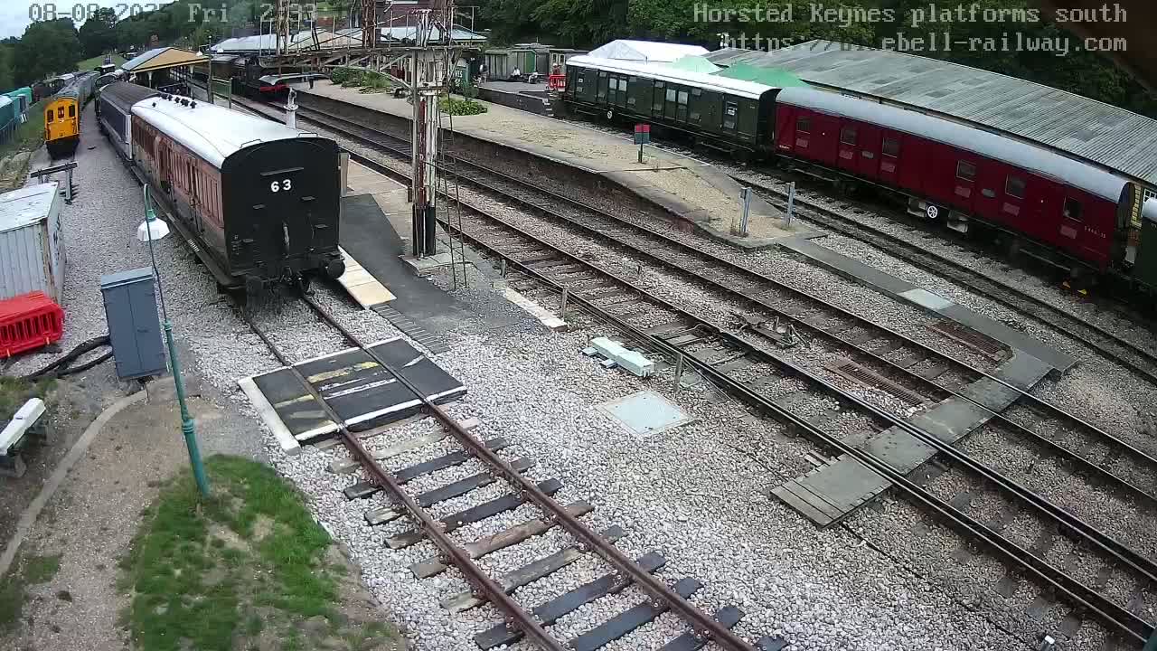 Horsted Keynes Station , Bluebell Railway (Platforms South) Live Cam - Mid Sussex, West Sussex, South East, England, United Kingdom