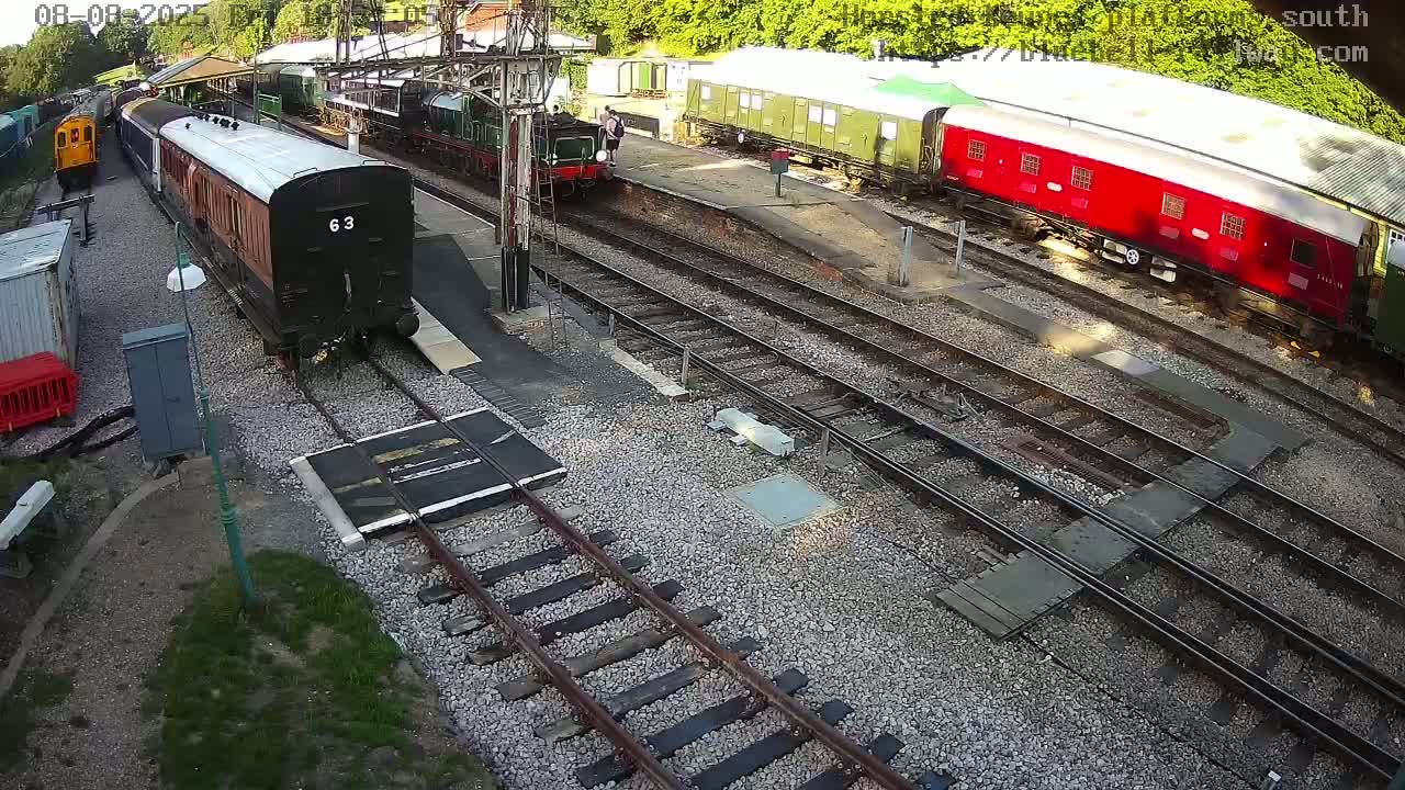 Horsted Keynes Station , Bluebell Railway (Platforms South) Live Cam - Mid Sussex, West Sussex, South East, England, United Kingdom