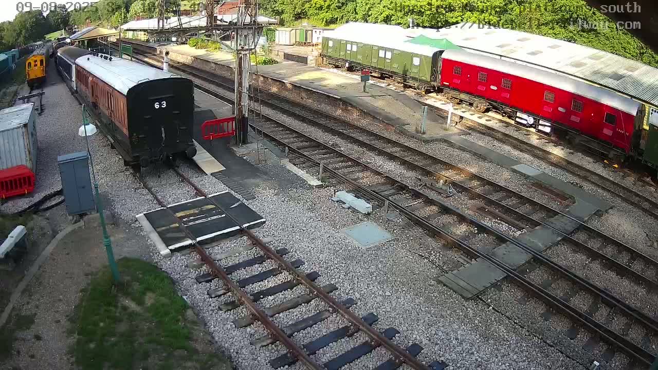 Horsted Keynes Station , Bluebell Railway (Platforms South) Live Cam - Mid Sussex, West Sussex, South East, England, United Kingdom