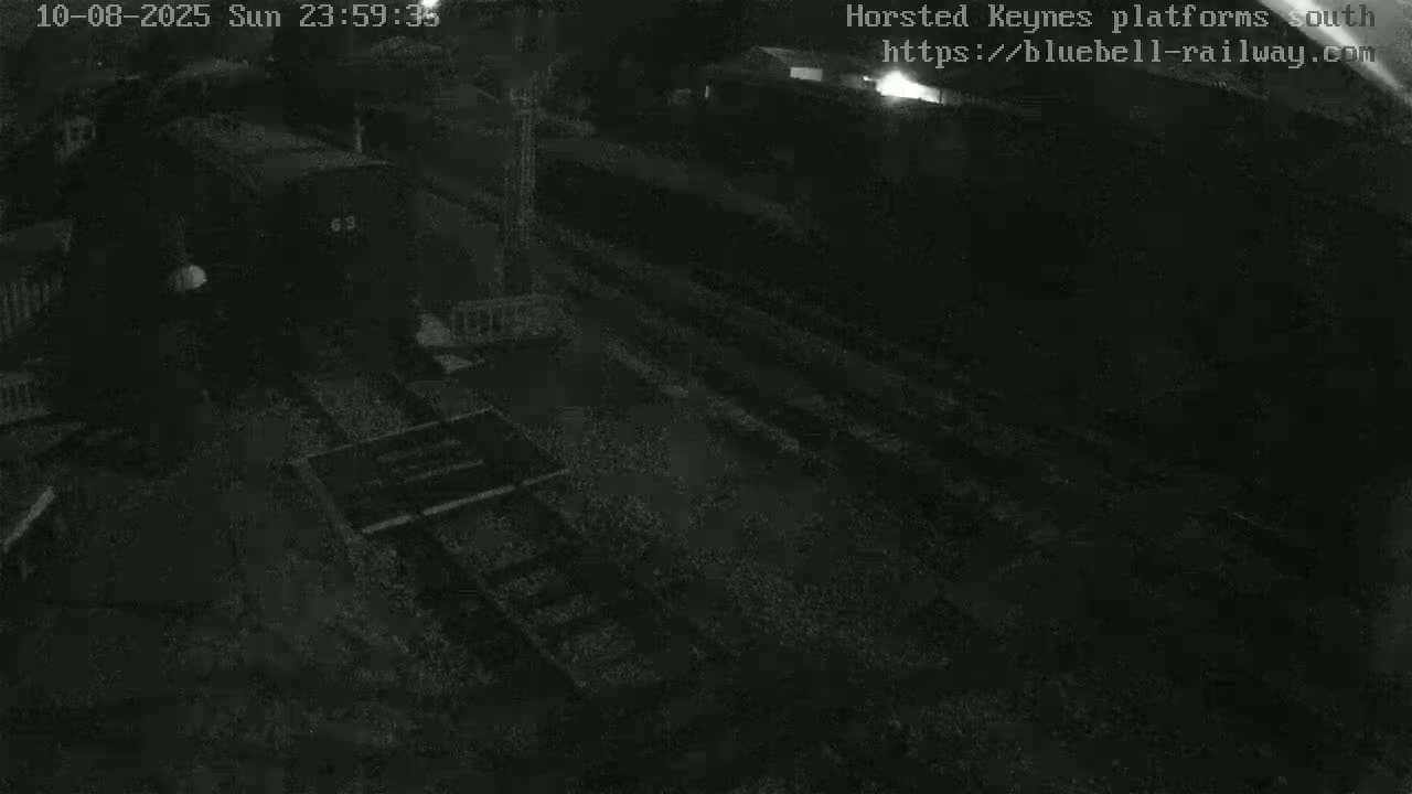 Horsted Keynes Station , Bluebell Railway (Platforms South) Live Cam - Mid Sussex, West Sussex, South East, England, United Kingdom