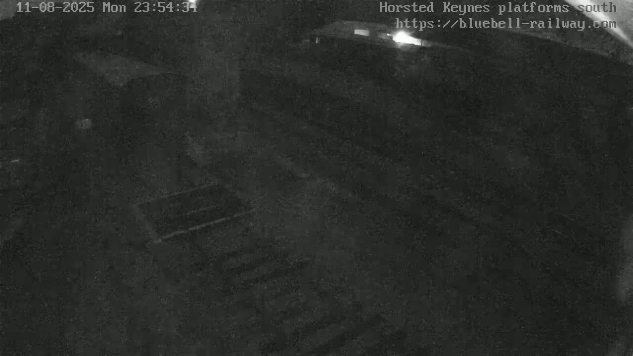 Horsted Keynes Station , Bluebell Railway (Platforms South) Live Cam - Mid Sussex, West Sussex, South East, England, United Kingdom