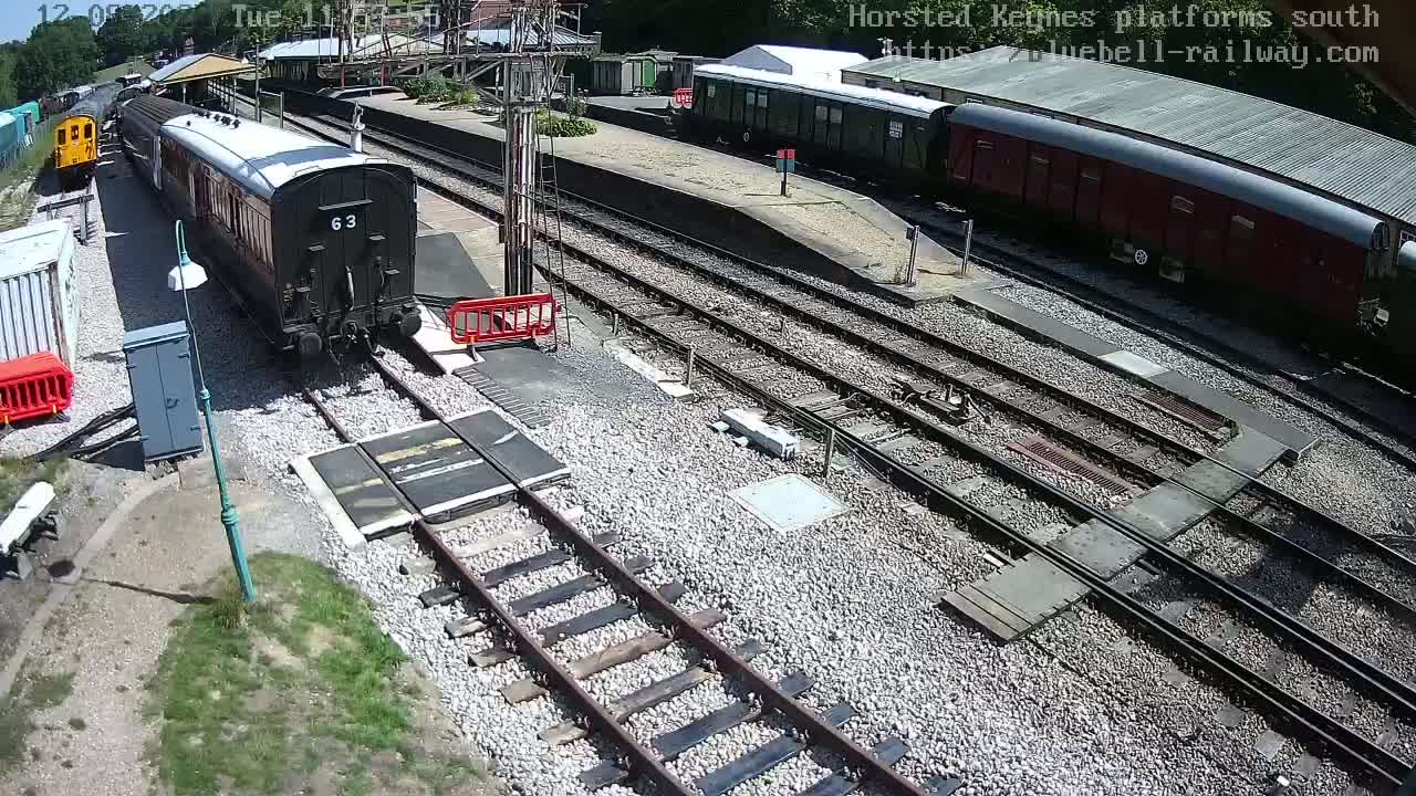 Horsted Keynes Station , Bluebell Railway (Platforms South) Live Cam - Mid Sussex, West Sussex, South East, England, United Kingdom