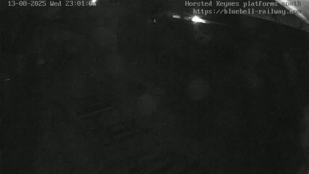 Horsted Keynes Station , Bluebell Railway (Platforms South) Live Cam - Mid Sussex, West Sussex, South East, England, United Kingdom