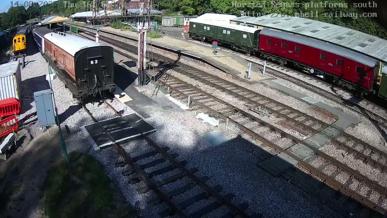 Horsted Keynes Station , Bluebell Railway (Platforms South) Live Cam - Mid Sussex, West Sussex, South East, England, United Kingdom