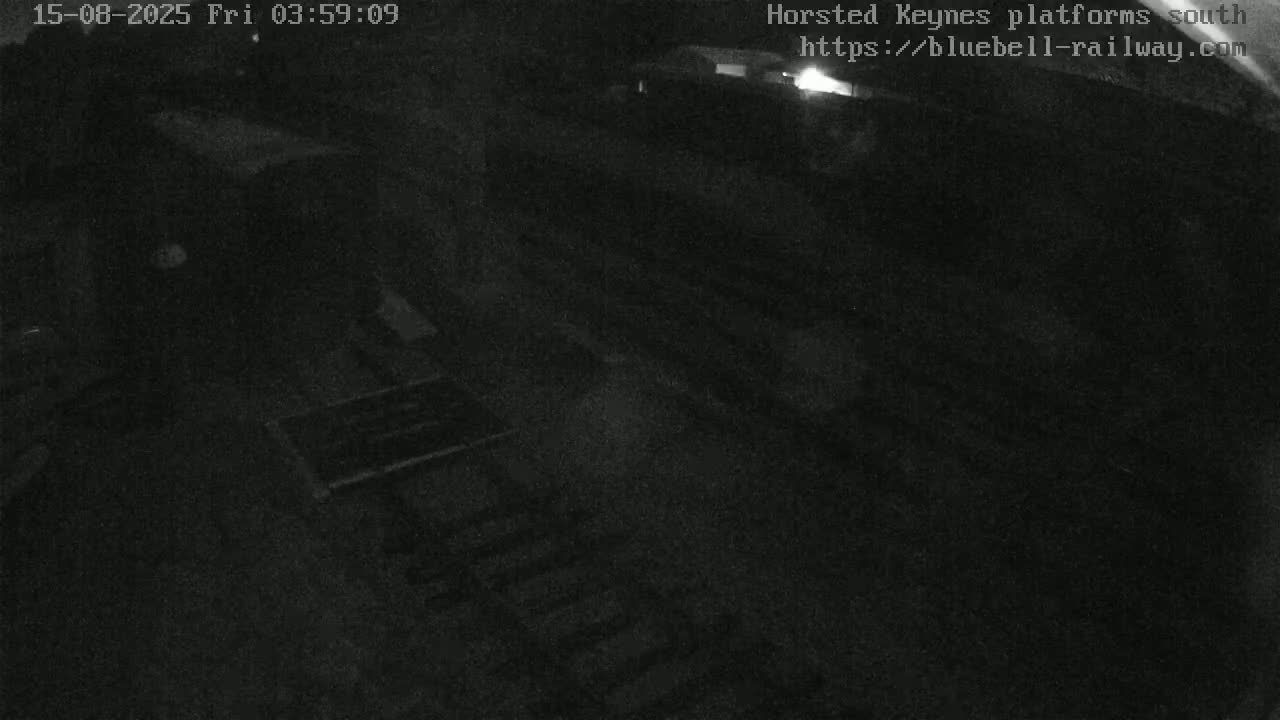 Horsted Keynes Station , Bluebell Railway (Platforms South) Live Cam - Mid Sussex, West Sussex, South East, England, United Kingdom