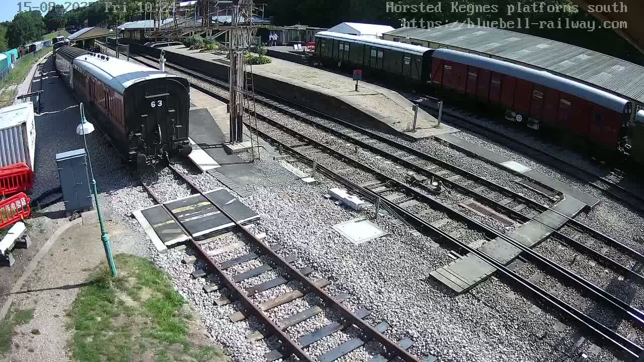 Horsted Keynes Station , Bluebell Railway (Platforms South) Live Cam - Mid Sussex, West Sussex, South East, England, United Kingdom