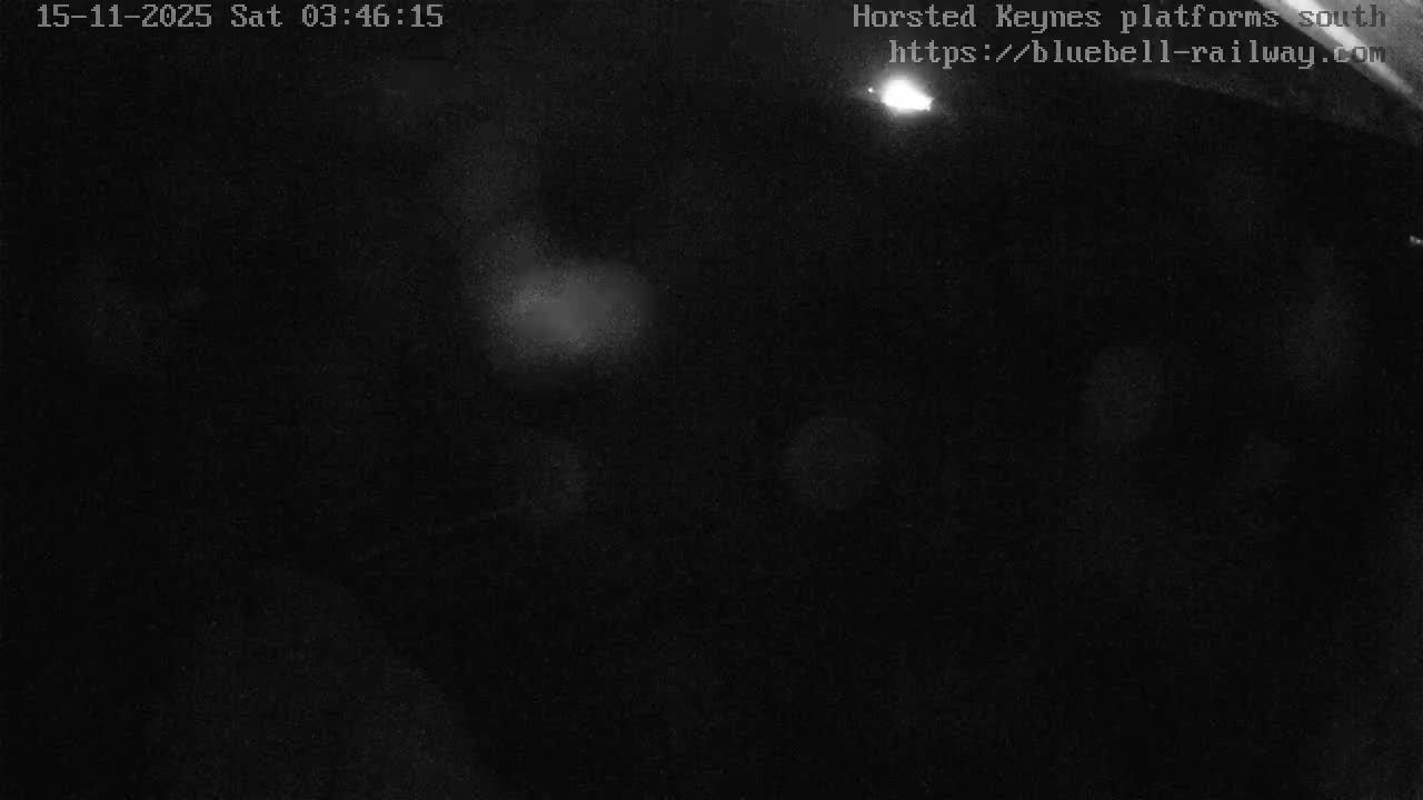 Horsted Keynes Station , Bluebell Railway (Platforms South) Live Cam - Mid Sussex, West Sussex, South East, England, United Kingdom