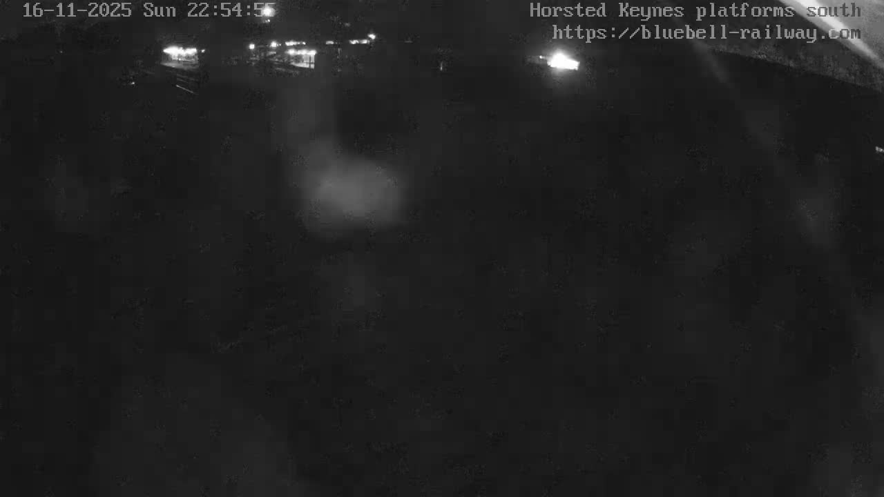 Horsted Keynes Station , Bluebell Railway (Platforms South) Live Cam - Mid Sussex, West Sussex, South East, England, United Kingdom