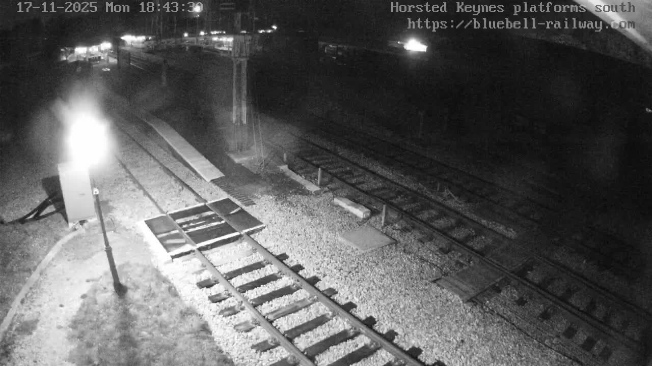 Horsted Keynes Station , Bluebell Railway (Platforms South) Live Cam - Mid Sussex, West Sussex, South East, England, United Kingdom