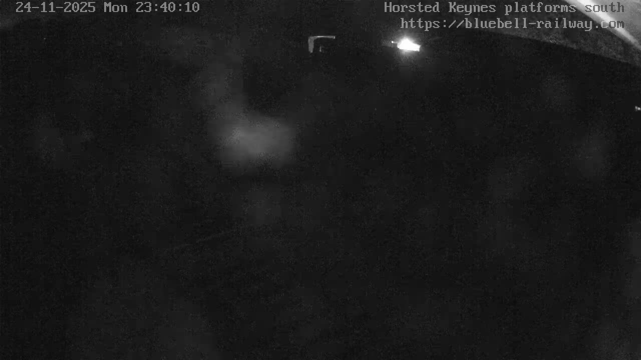 Horsted Keynes Station , Bluebell Railway (Platforms South) Live Cam - Mid Sussex, West Sussex, South East, England, United Kingdom